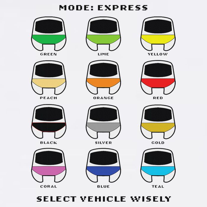 12 Monorails Mode Express Select Vehicle Wisely Mousepad