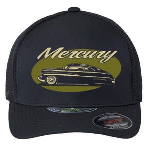 1950 Mercury Olive Low Rider Kustom Lead Sled Custom Hot Rod Flexfit Unipanel Trucker Cap