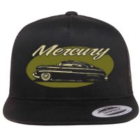 1950 Mercury Olive Low Rider Kustom Lead Sled Custom Hot Rod Flat Bill Trucker Hat