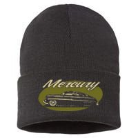 1950 Mercury Olive Low Rider Kustom Lead Sled Custom Hot Rod Sustainable Knit Beanie