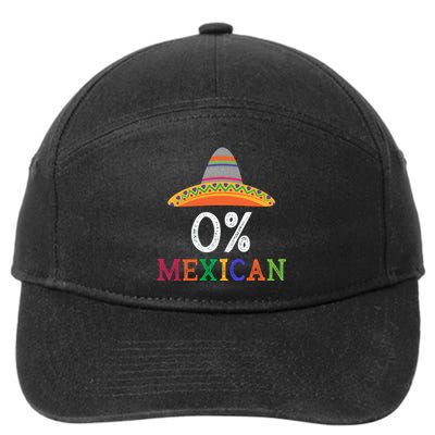 100% Mexican Pride 7-Panel Snapback Hat