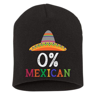 100% Mexican Pride Short Acrylic Beanie