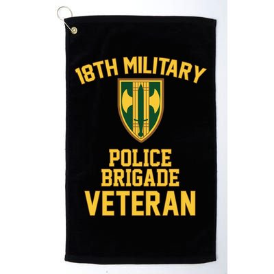 18th Military Police Brigade Veteran Military Father Day Gift Golf Towel