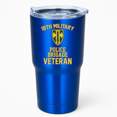 18th Military Police Brigade Veteran Military Father Day Gift Tumbler