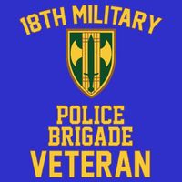 18th Military Police Brigade Veteran Military Father Day Gift Visor