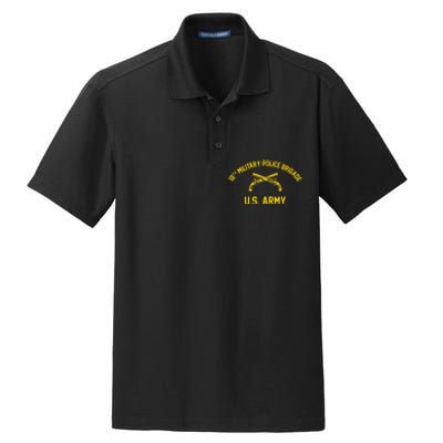 18th Military Police Brigade Dry Zone Grid Polo