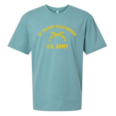 18th Military Police Brigade Sueded Cloud Jersey T-Shirt