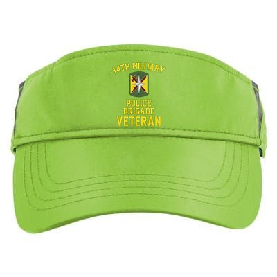 14th Military Police Brigade Veteran Military Father Day Gift Adult Drive Performance Visor