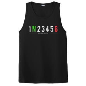 1N23456 Motorcycle Shift Biker Funny Motorcycle Biker PosiCharge Competitor Tank