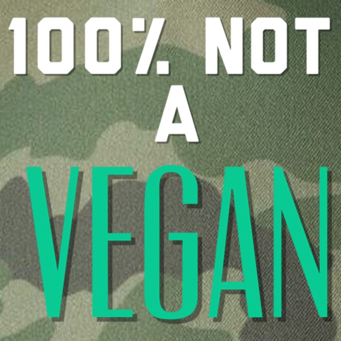 100% Not A Vegan Against Veganism Cool Gift Legacy Tie Dye Trucker Hat