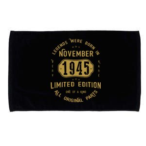 1945 November Birthday 1945 November Limited Edition Microfiber Hand Towel