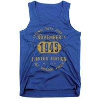 1945 November Birthday 1945 November Limited Edition Tank Top