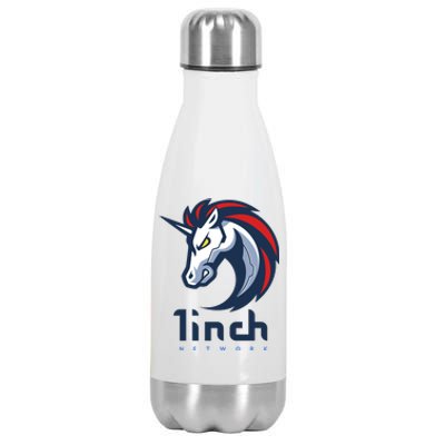 1Inch Network Logo, 1Inch Crypto, Decentralized Exchange DEX Stainless Steel Insulated Water Bottle