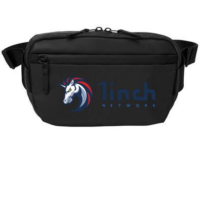 1Inch Network Logo, Decentralized Exchange DEX, 1Inch Crypto Crossbody Pack