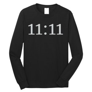 1111 Number Synchronicity Long Sleeve Shirt