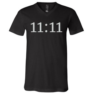 1111 Number Synchronicity V-Neck T-Shirt