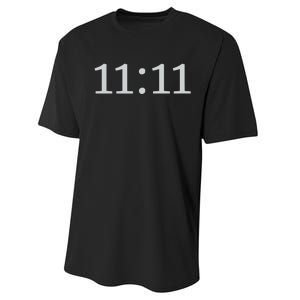 1111 Number Synchronicity Performance Sprint T-Shirt