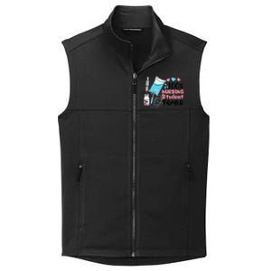 100 Nursing Student Tears Funny Student Nurse School Collective Smooth Fleece Vest