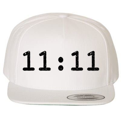 1111 Numerology Vintage Style Spiritual Awakening Wool Snapback Cap