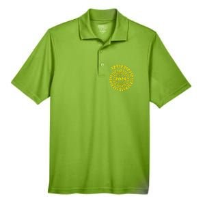 123123 New Years Eve Happy New Year 2024 Funny Men's Origin Performance Pique Polo