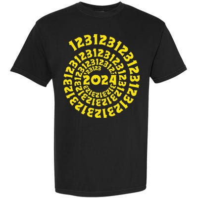 123123 New Years Eve Happy New Year 2024 Funny Garment-Dyed Heavyweight T-Shirt
