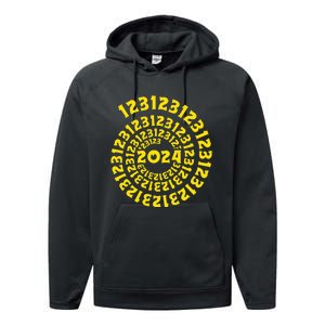 123123 New Years Eve Happy New Year 2024 Funny Performance Fleece Hoodie