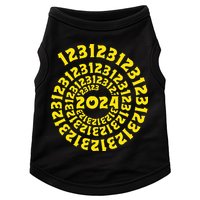 123123 New Years Eve Happy New Year 2024 Funny Doggie Tank