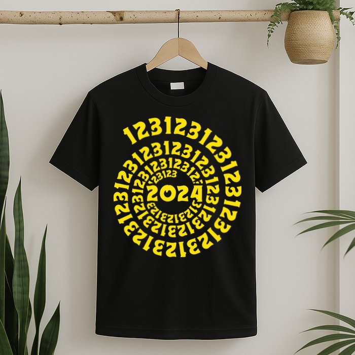 123123 New Years Eve Happy New Year 2024 Funny T-Shirt