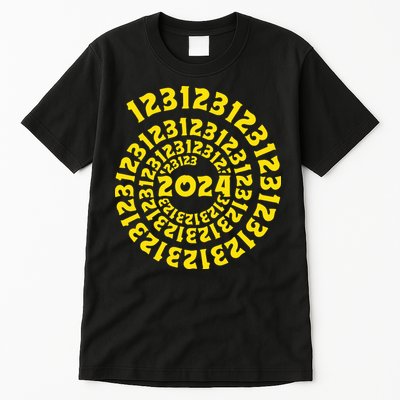 123123 New Years Eve Happy New Year 2024 Funny Tall T-Shirt