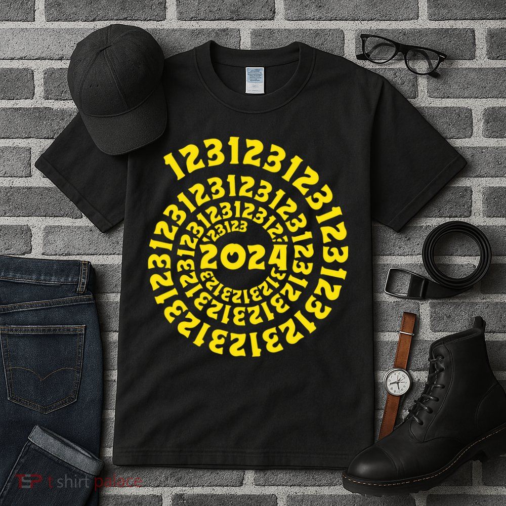 123123 New Years Eve Happy New Year 2024 Funny Tall T-Shirt