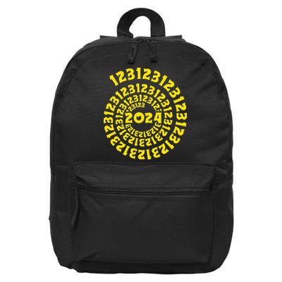 123123 New Years Eve Happy New Year 2024 Funny 16 in Basic Backpack