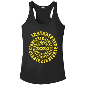 123123 New Years Eve Happy New Year 2024 Funny Ladies PosiCharge Competitor Racerback Tank