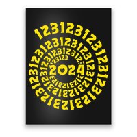 123123 New Years Eve Happy New Year 2024 Funny Poster