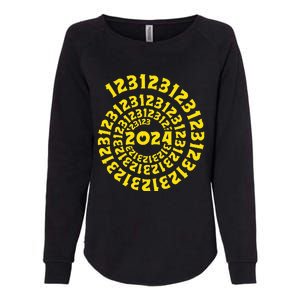 123123 New Years Eve Happy New Year 2024 Funny Womens California Wash Sweatshirt