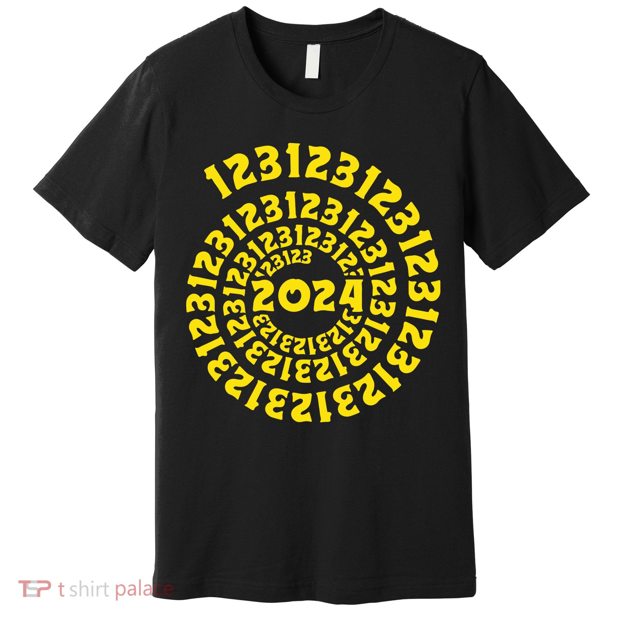 123123 New Years Eve Happy New Year 2024 Funny Premium T-Shirt