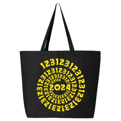 123123 New Years Eve Happy New Year 2024 Funny 25L Jumbo Tote