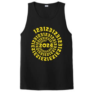 123123 New Years Eve Happy New Year 2024 Funny PosiCharge Competitor Tank