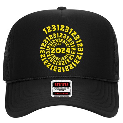 123123 New Years Eve Happy New Year 2024 Funny Trucker Hat