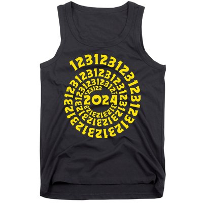 123123 New Years Eve Happy New Year 2024 Funny Tank Top