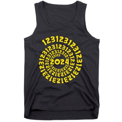 123123 New Years Eve Happy New Year 2024 Funny Tank Top