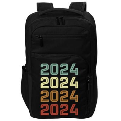 123123 New Years Eve Happy New Year 2024 Funn Impact Tech Backpack
