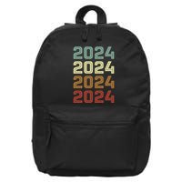 123123 New Years Eve Happy New Year 2024 Funn 16 in Basic Backpack