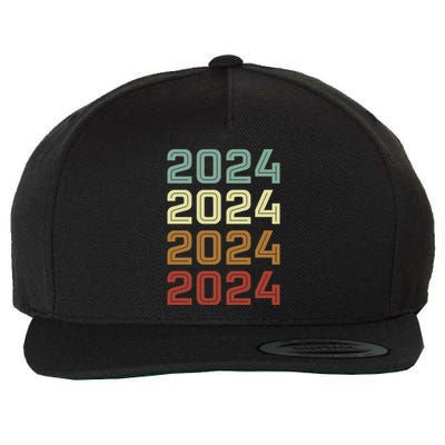 123123 New Years Eve Happy New Year 2024 Funn Wool Snapback Cap