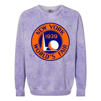 1939 New York Worlds Fair Colorblast Crewneck Sweatshirt