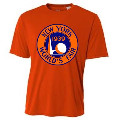 1939 New York Worlds Fair Cooling Performance Crew T-Shirt