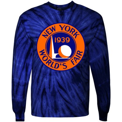 1939 New York Worlds Fair Tie-Dye Long Sleeve Shirt