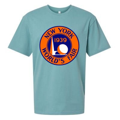 1939 New York Worlds Fair Sueded Cloud Jersey T-Shirt