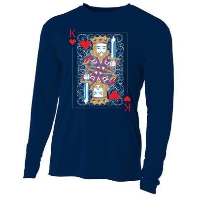 1 Of 2 King And Queen Matching Poker For Couples Cooling Performance Long Sleeve Crew