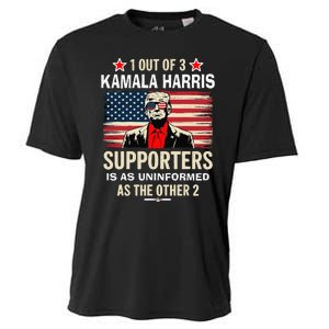 1 Of 3 Kamala Harris Supporters As Uniformed As The Other 2 Trump Cooling Performance Crew T-Shirt