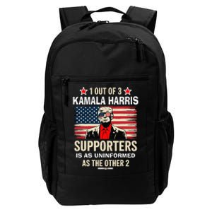 1 Of 3 Kamala Harris Supporters As Uniformed As The Other 2 Trump Daily Commute Backpack